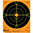Få träff med Caldwell Orange Peel 8" Bullseye och Sight-In Targets! 🎯 Tvåfärgad teknik för träffar som syns tydligt. Klisterbaksida underlättar användning. Lär mer nu!